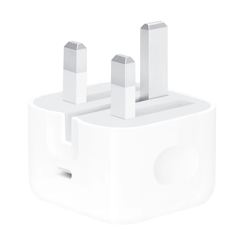 شارژر دیواری 20 وات اپل مدل B / A، اتصال سه پین، درگاه خروجی USB-C، دارای قابلیت شارژ سریع و شارژ لپ‌تاپ، تکنولوژی شارژ PD 1.0