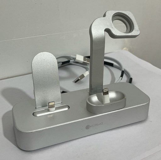 پایه شارژ اپل واچ، ایرپاد و آیفون کتتسیCOTEetCI 3 IN 1 Charging Stand (CS7201-GY)