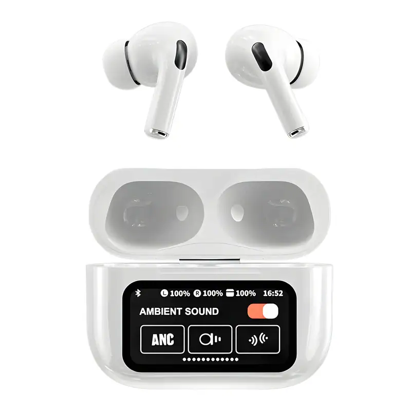 ایرپاد پرو2 نمایشگر دار مدل Airpods Pro 2 Touch Screen ANC/ENC