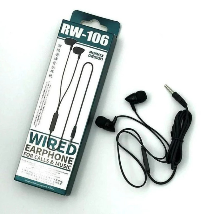 هندزفری سیمی ریمکس مدل RW-106