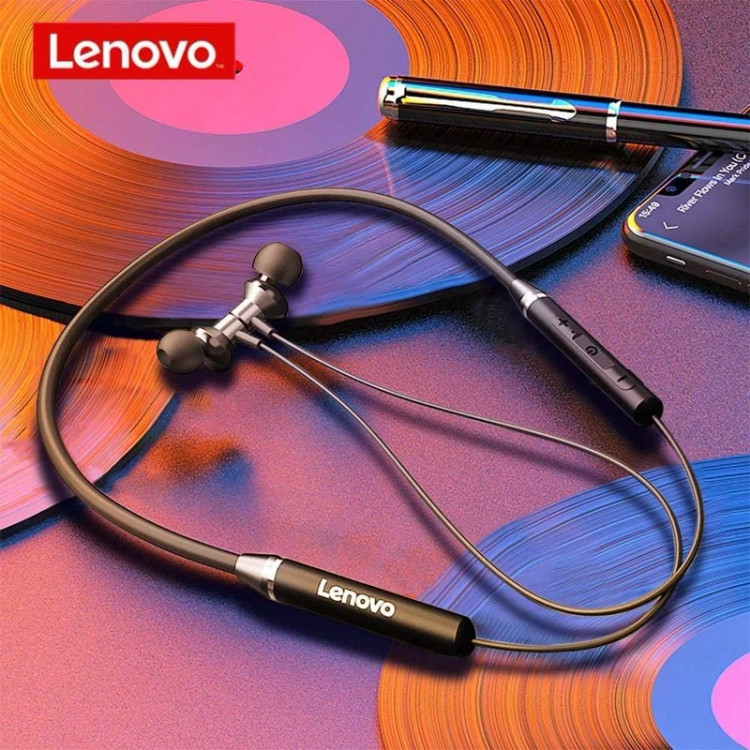 هندزفری گردنی بلوتوثی لنوو مدل Lenovo HE05