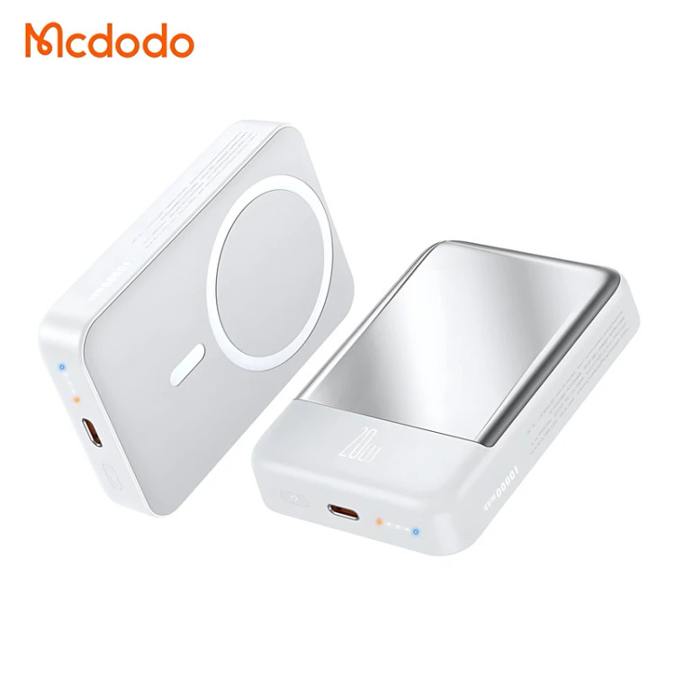 پاوربانک وایرلس شارژ 20 وات مکدودو مدل MC4261 ظرفیت 10000 میلی آمپر ساعت