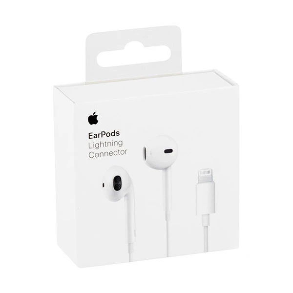 هندزفری سیمی اپل مدل EarPods، لایتنینگ، اورجینال اپل استور