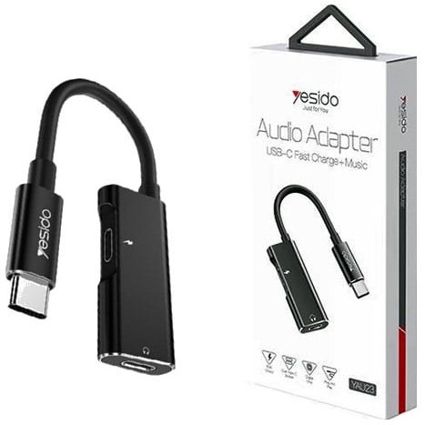 مبدل 1 به 2 USB-C یسیدو مدل YAU23