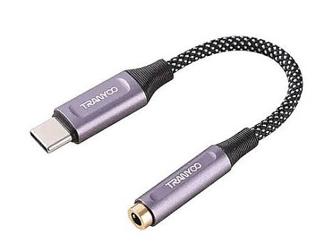مبدل Type-C به جک 3.5 میلیمتری ترانیو مدل T-E8