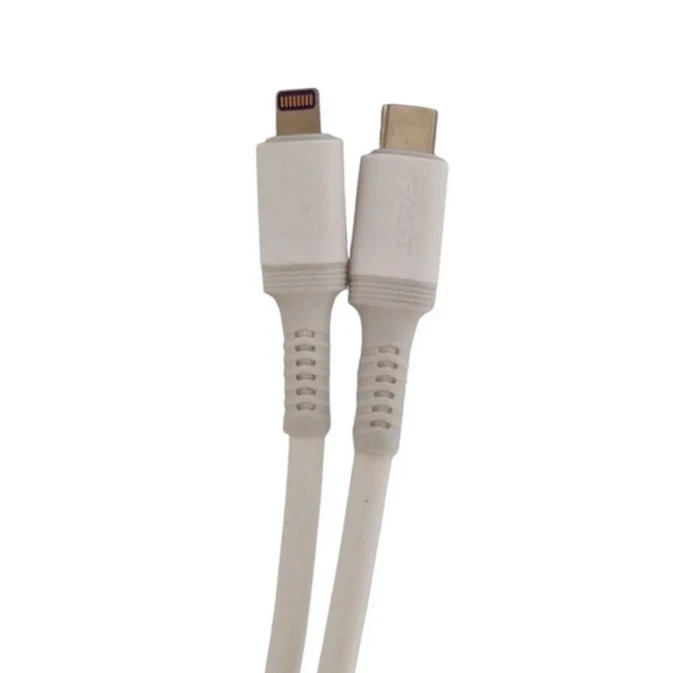 کابل سوپر فست شارژ تایپC به لایتنینگ ترانیو مدل T-X20PDL طول 1.5 متری
